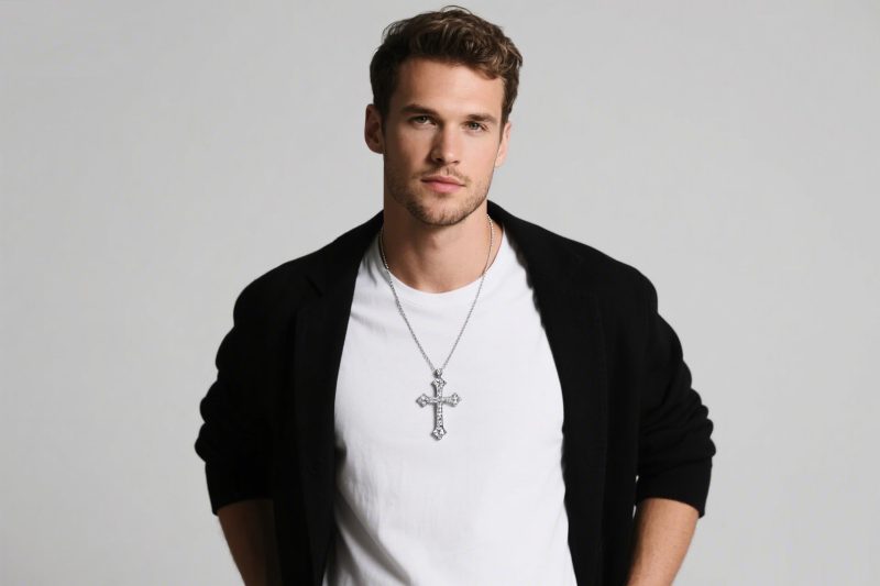What are the best diamond necklace styles for men?
